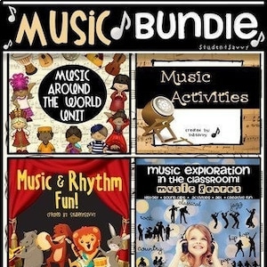 Music Activities Worksheets Bundle Sub Plans Genres Appreciation