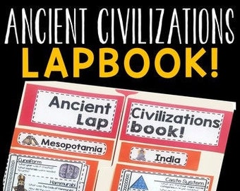 Livre des Civilisations Anciennes | Activité imprimable de la chronologie de l'histoire ancienne
