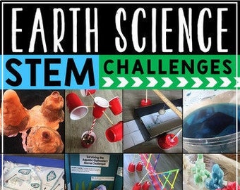 Earth Science STEM Activities - Science Projects Space STEAM Challenges Kits