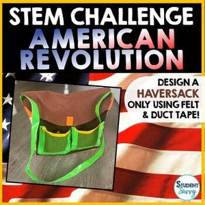 American Revolution STEM Challenge | American Revolutionary War STEM Activity