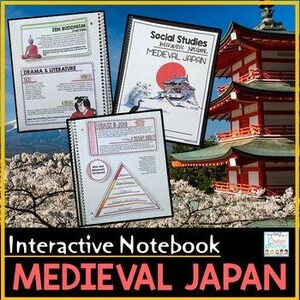 Medieval Japan Interactive Notebook Feudal Japan