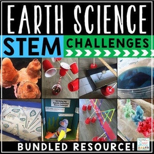 Earth Science STEM Activities - Science Projects Space STEAM Challenges Kits