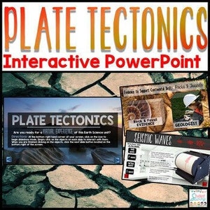 Plate Tectonics Distance Learning Google Classroom & PowerPoint - Interactive