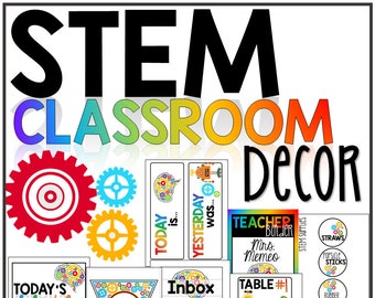 STEM Classroom Decor