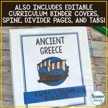 Ancient Greece Lesson Plans Templates Editable Google Docs Curriculum ...