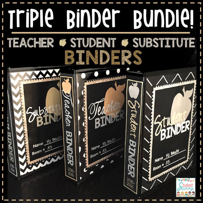 Teacher Binders 2019-2020