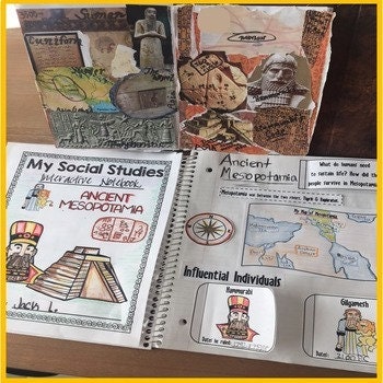 Ancient Mesopotamia Interactive Notebook - 6th Grade Ancient History ...