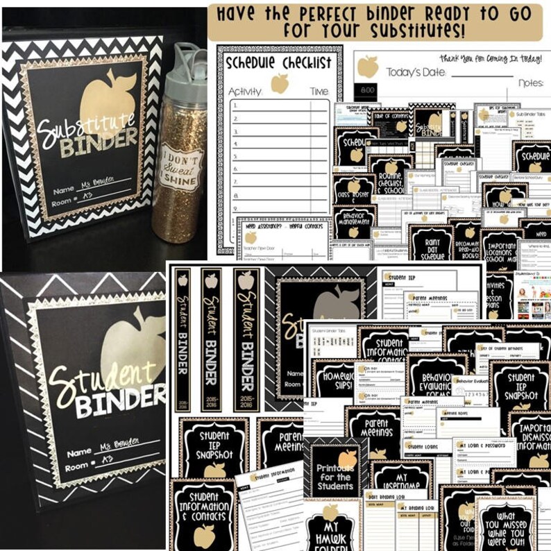 Teacher Binders 2019-2020