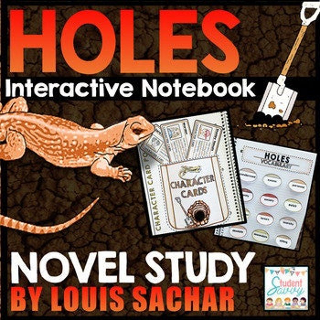 Holes workbook  Holes book, Novel study activities, Middle school  literature