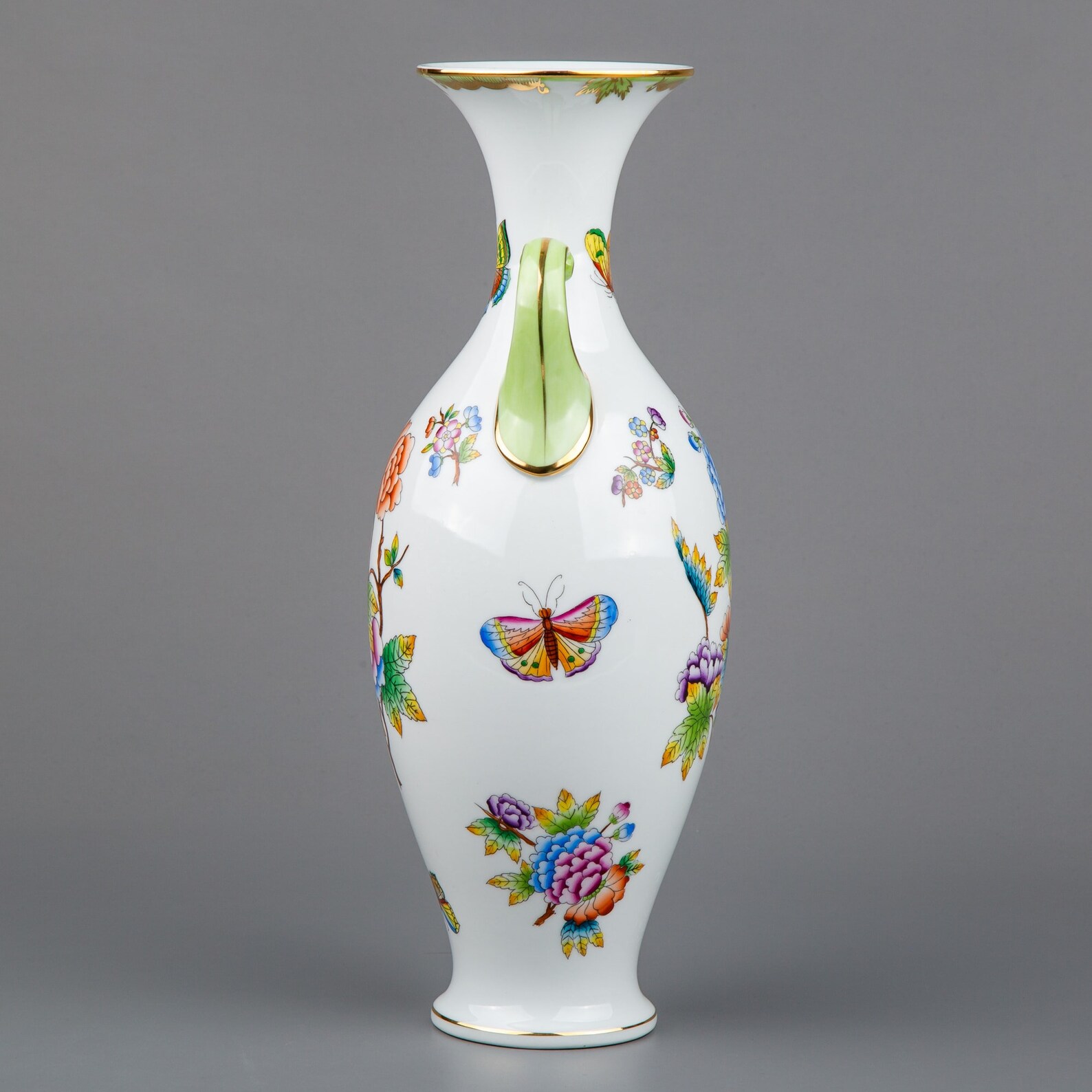 Herend Queen Victoria Vase with Handles 7175/VBO Etsy