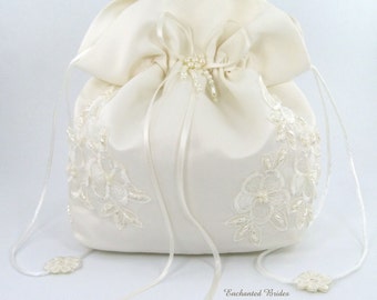 brides wedding pouch