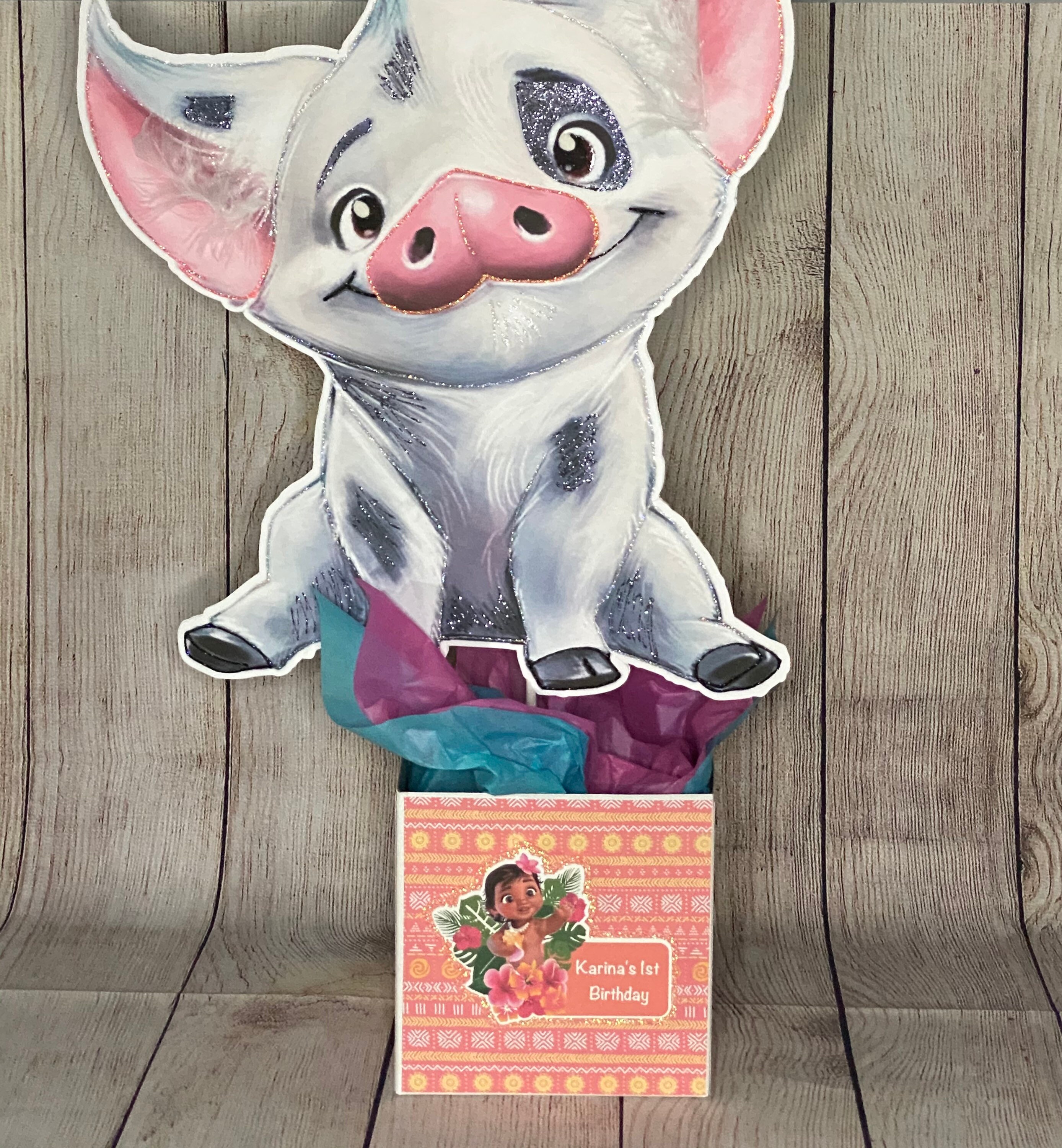 Baby Moana party decorations | Etsy