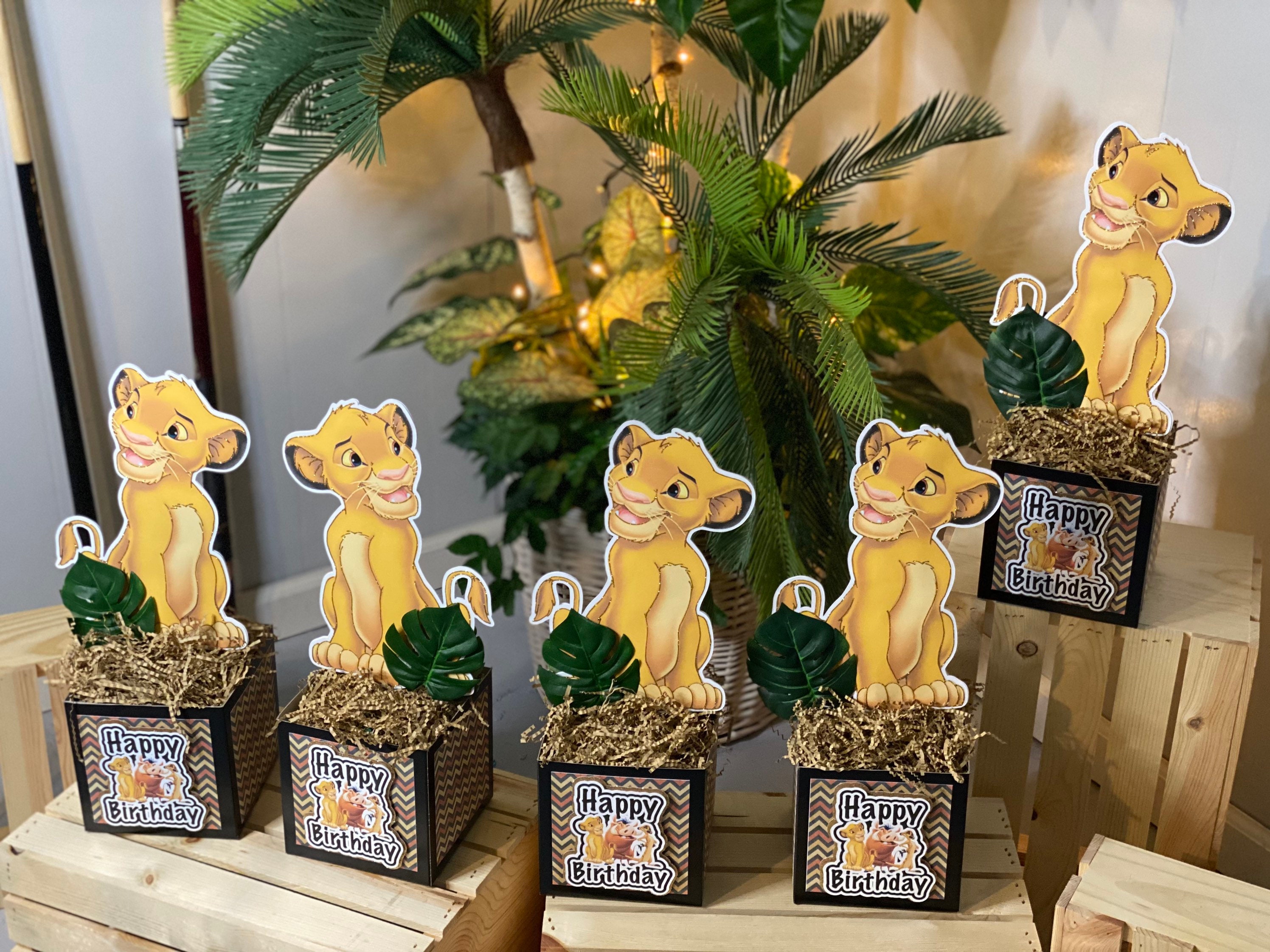 Lion King Centerpieces Lion King Baby Shower Lion King Birthday My