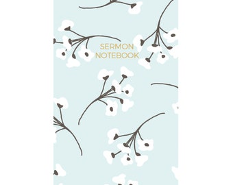 Caderno de Sermão - Costurado 6 Meses