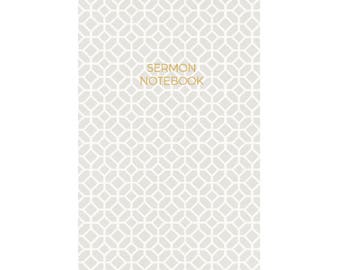 Caderno de Sermão - Costurado 6 Meses