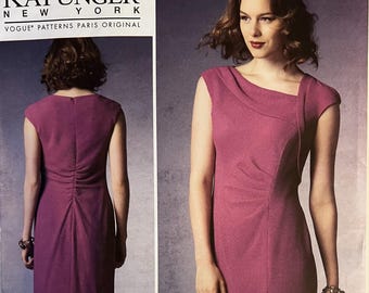 OOP 1369 Vogue (2013).  Vogue Paris Original.  Fräulein Kleid. Größe 8 zu 16 und 16 zu 24. Komplett, unbenutzt, ff.  Exzellenter Zustand.