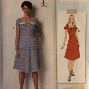 OOP 6321 Butterick (2016).  Lisette Näh Deinen Style.  Fräulein Kleid.  Größe 6 zu 14 und 14 zu 22. Komplett, unbenutzt, ff.  Exzellenter Zustand.