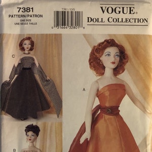 VTG 7381 Vogue (2000)。Vogue ドール コレクション。Gene。Gene 約 1950 年。完全、未使用、FF。良好な状態。