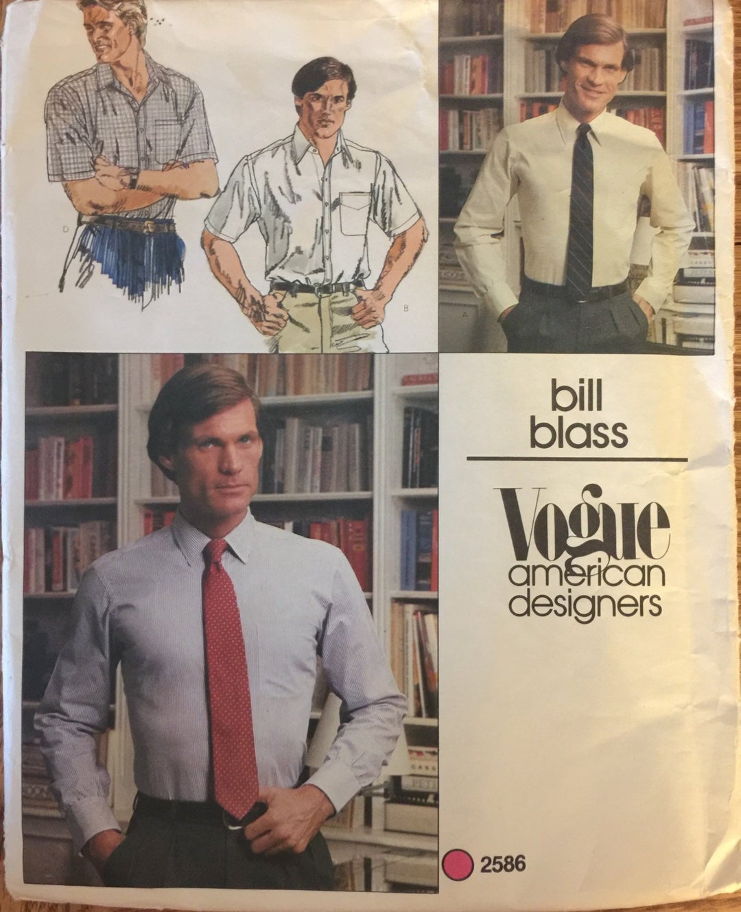 VTG 2586 Vogue early 1980's. American Designer by Bill - Etsy
