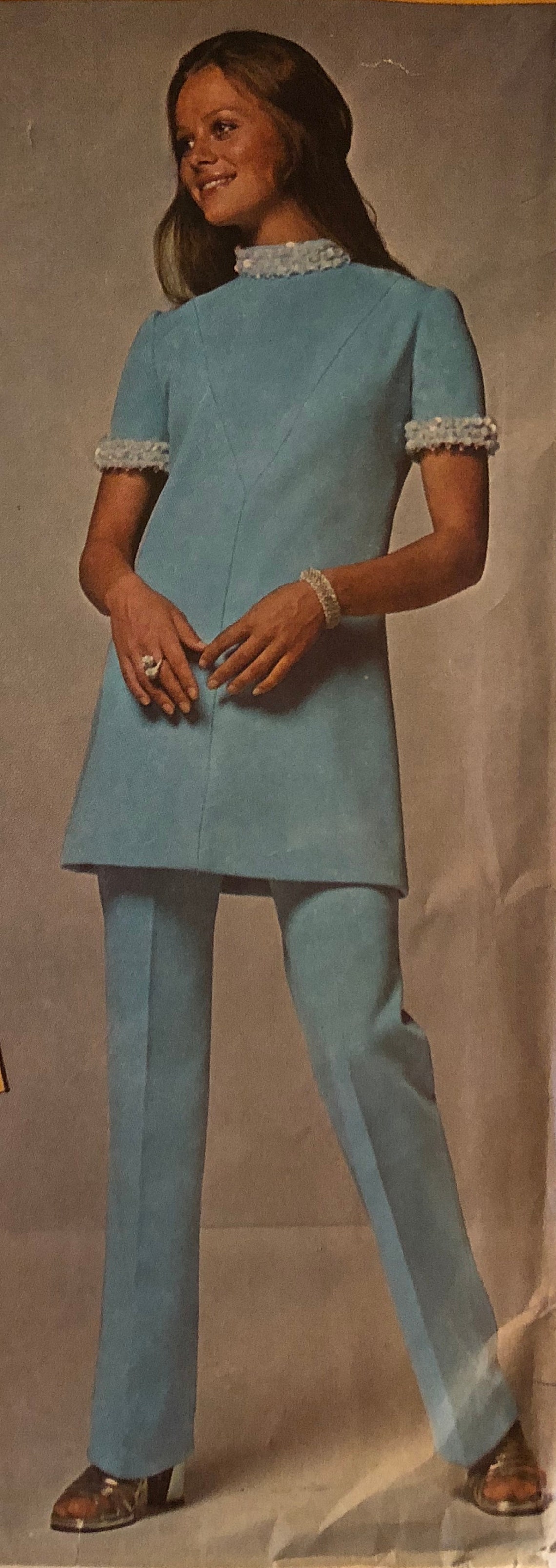 VTG 9710 Simplicity (1971). Designer Fashion. Misses' Dress or Tunic ...
