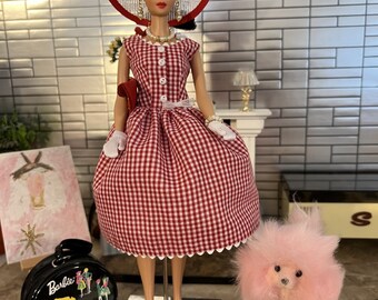 Made-to-order 1960's Vintage Style Fashion Doll Cothes