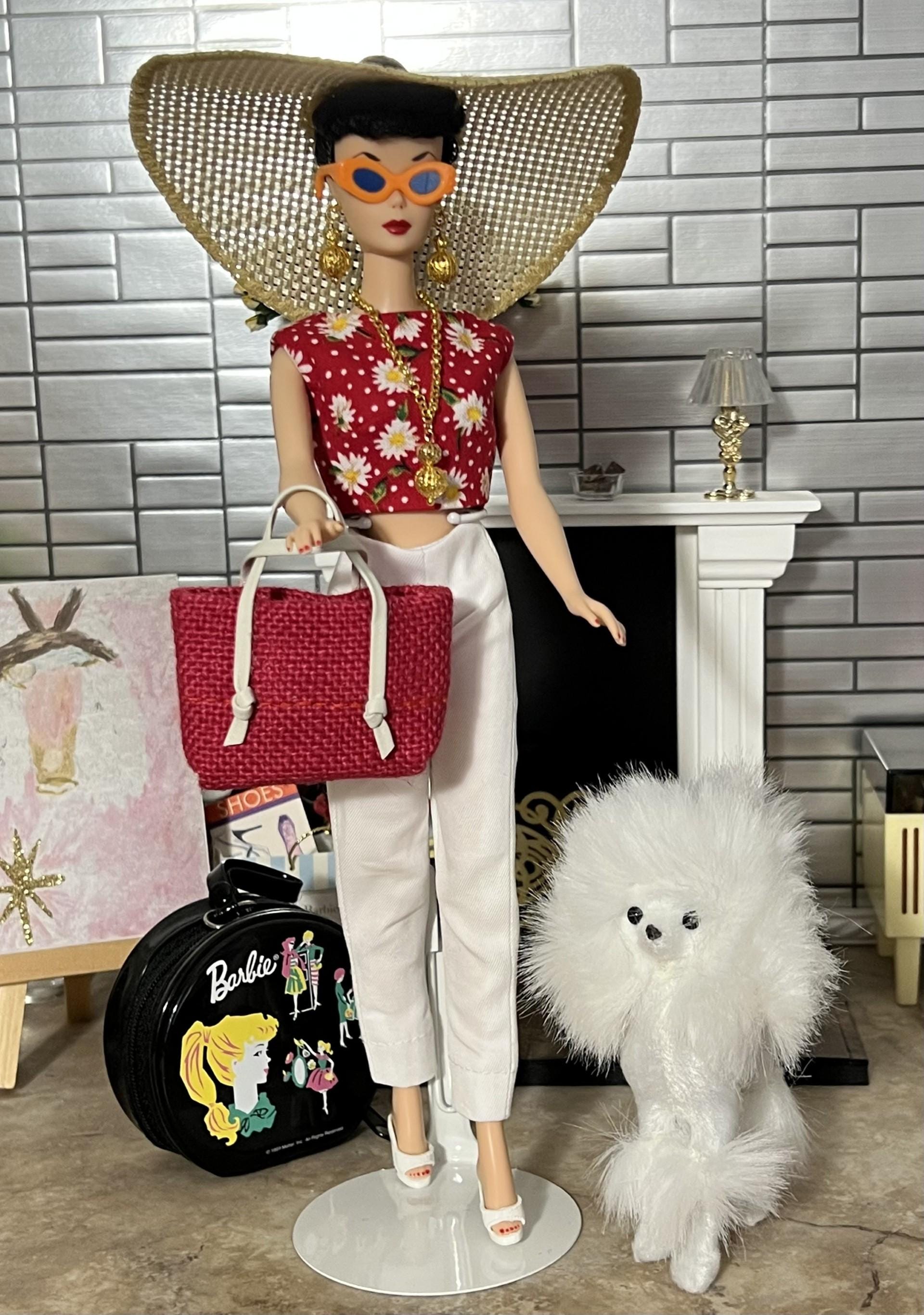 Ensemble Fashion Royalty – Tailleur Pantalon, Chaussures & Sac Pour Poupée (Sans Poupée, OOAK)