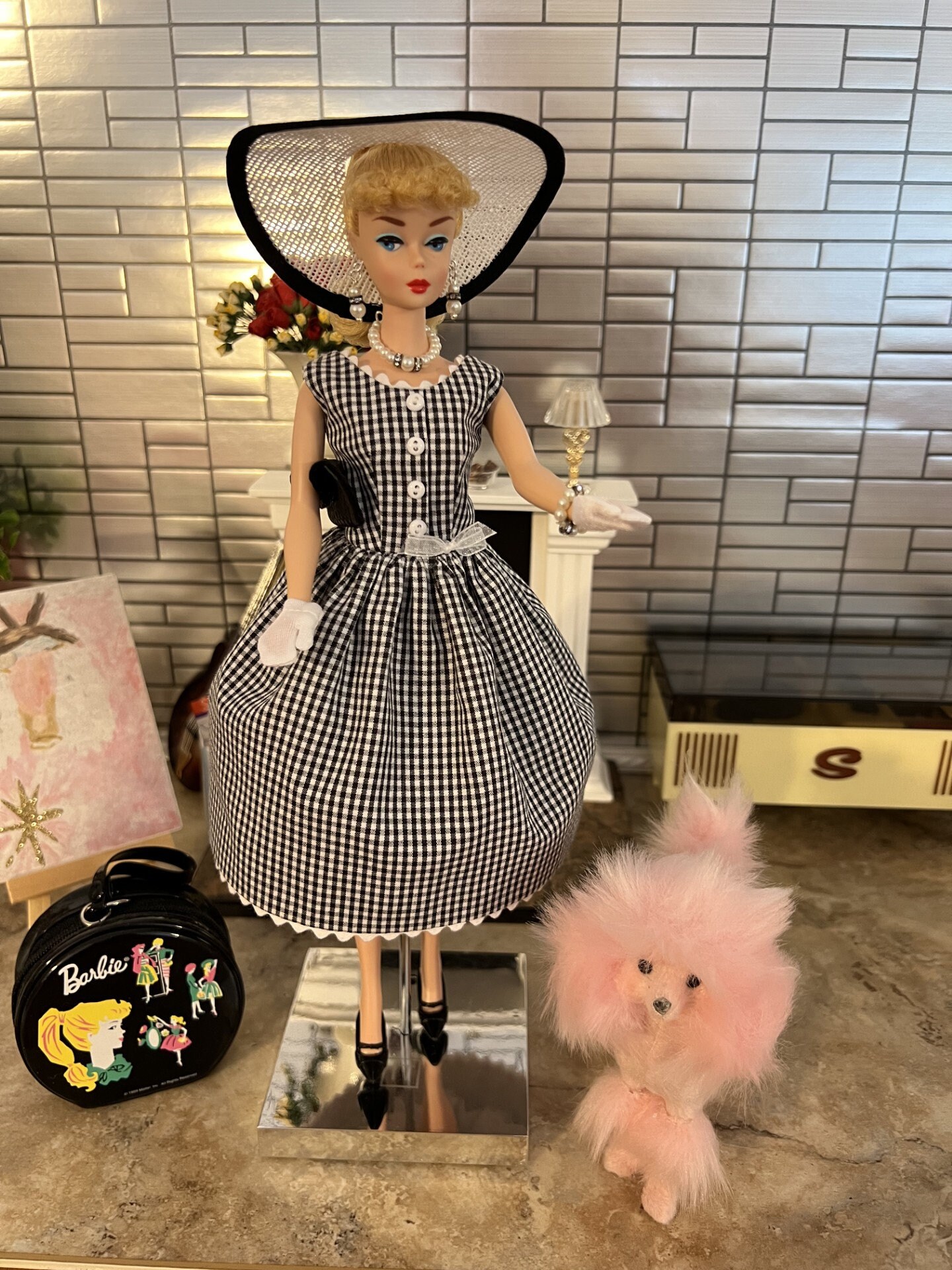 ファーコート フェイクファー ショート丈[品番：AGCW0005968