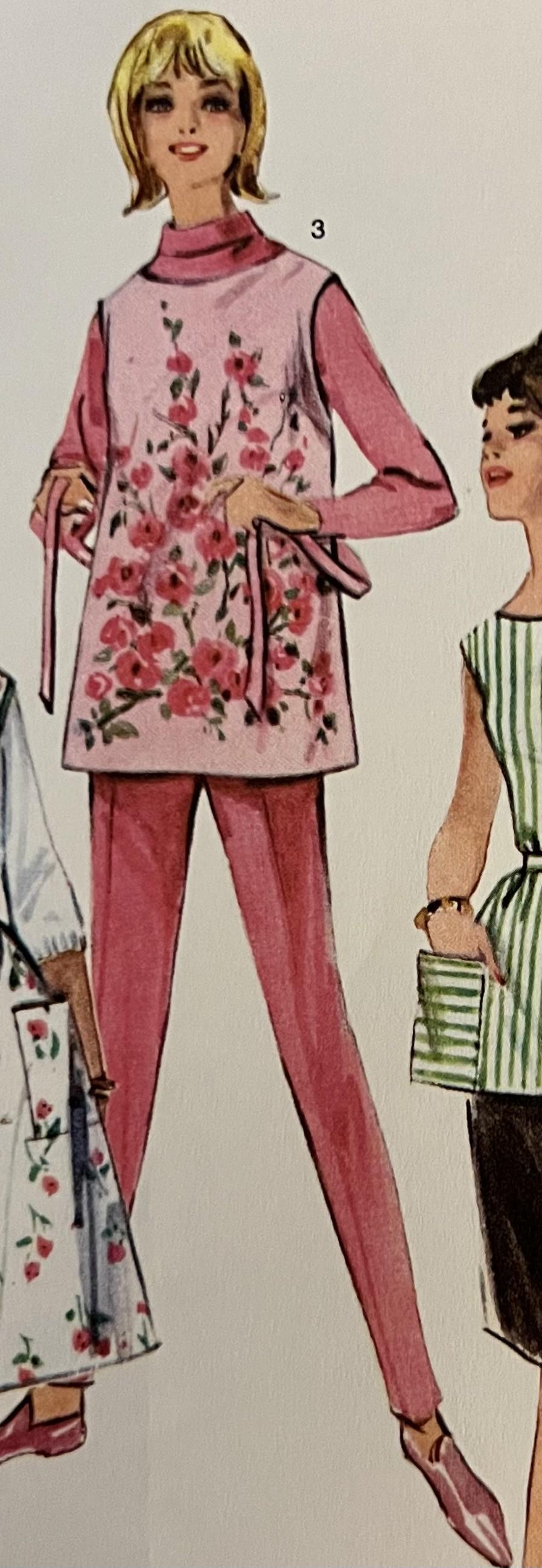 9906 Simplicity (2024). Authentic 1960's Vintage. Jiffy. Misses