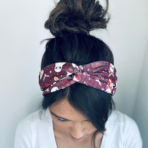 Wizard Headbands, Ribbed Spell Headbands, Hard Knot Headbands