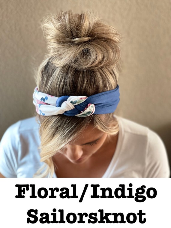 half headband split floral half headband split floral