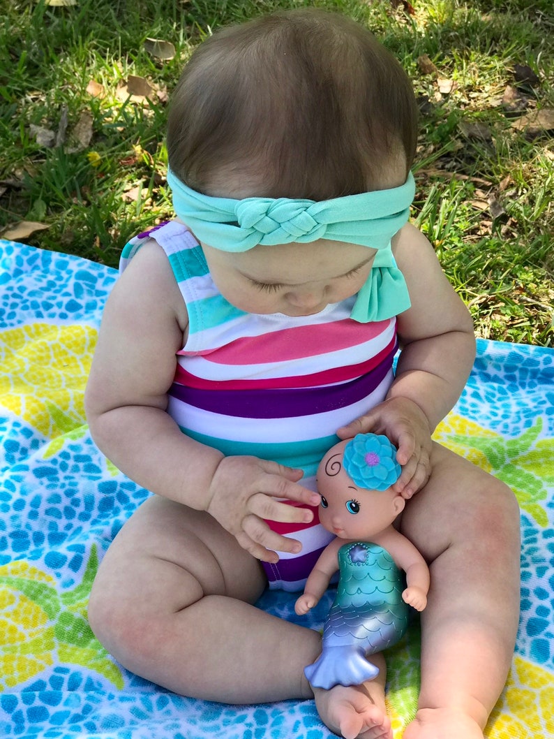Newborn Headband Baby Turban Headbands Baby Bows Knit Baby Headband Newborn Bows Sailor Knot Knot Bow Headband Baby Girl Headband