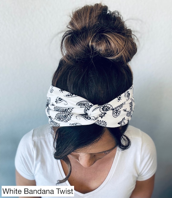 Bandana Adult Chunky Sailor Knot Headband, Kid Headbands, Twist