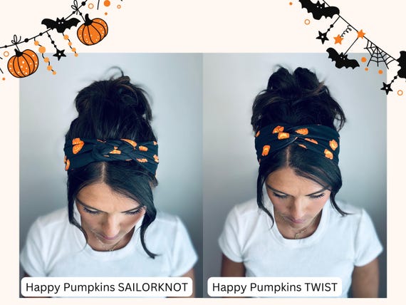 Fascia Per Capelli Donna Con Nodo Twist Elastico Fascia Per Capelli - Foto 4