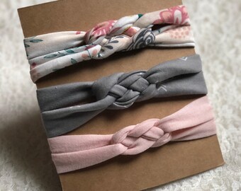 Baby Girl Headband, Sailor Knot, Baby Headband, Baby Headwrap, Baby Bows, Baby Turban Headband, Baby Girl Headwrap