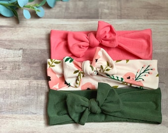 Baby Girl Headband, Baby Headband, Baby Headwrap, Baby Bows, Baby Turban Headband, Baby Girl Headwrap