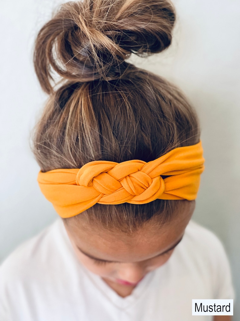 Adult Chunky Sailor Knot Headband Adult Soft and Stretchy Etsy