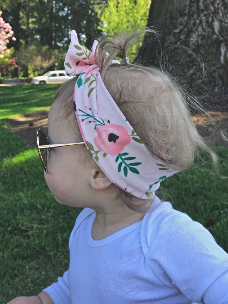 Baby Turban Headbands Baby Girl Headband Knot Bow Headband Etsy