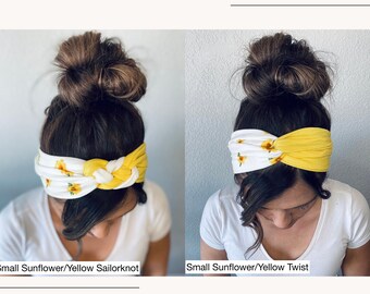 Fascia per capelli con nodo da marinaio, fascia per capelli