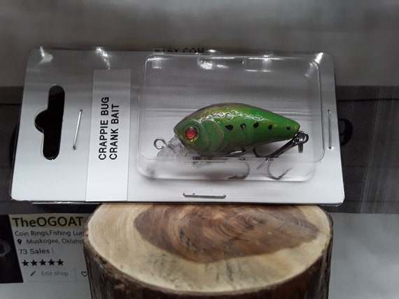 Crank Bait CRAPPIE BUG 1.5 Inch Fishing Lure Custom Paint 