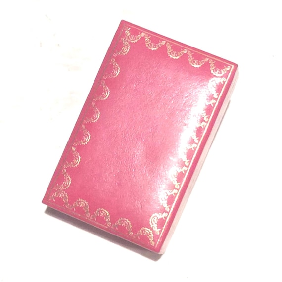 [美品]Cartier Les Must de Cartier ケース Vintage Cartier - Les Must De Cartier Box - Red Leather - Etsy