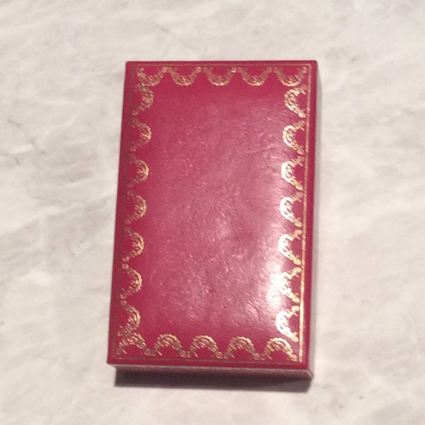 Vintage Cartier  - Les Must de Cartier Box - Red Leather