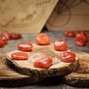 Six (6) Carnelian Crystals for Grids | Crystal Sets for Grids | Crystal Gridding | Crystal Grid Set | Crystal Grid Kit