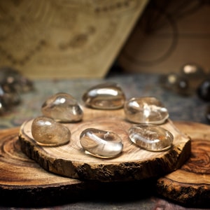 Six (6) Smoky Quartz Crystals for Grids | Crystal Sets for Grids | Crystal Gridding | Smoky Quartz Crystal Grid Set | Crystal Grid Kit