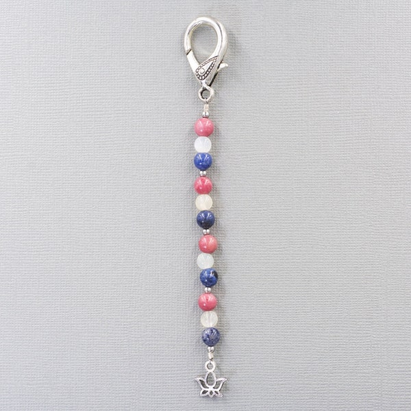 Panic and Anxiety Relief Beaded Purse Charm