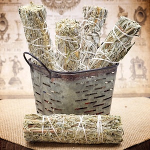 Black Sage Mugwort Smudge Stick | Mugwort Wand | Black Sage Smudge Wand | Ethically and sustainably harvested in the USA