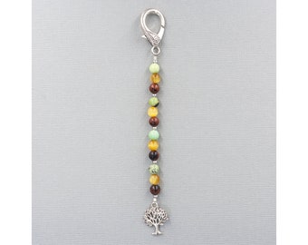New Beginnings Beaded Purse Charm