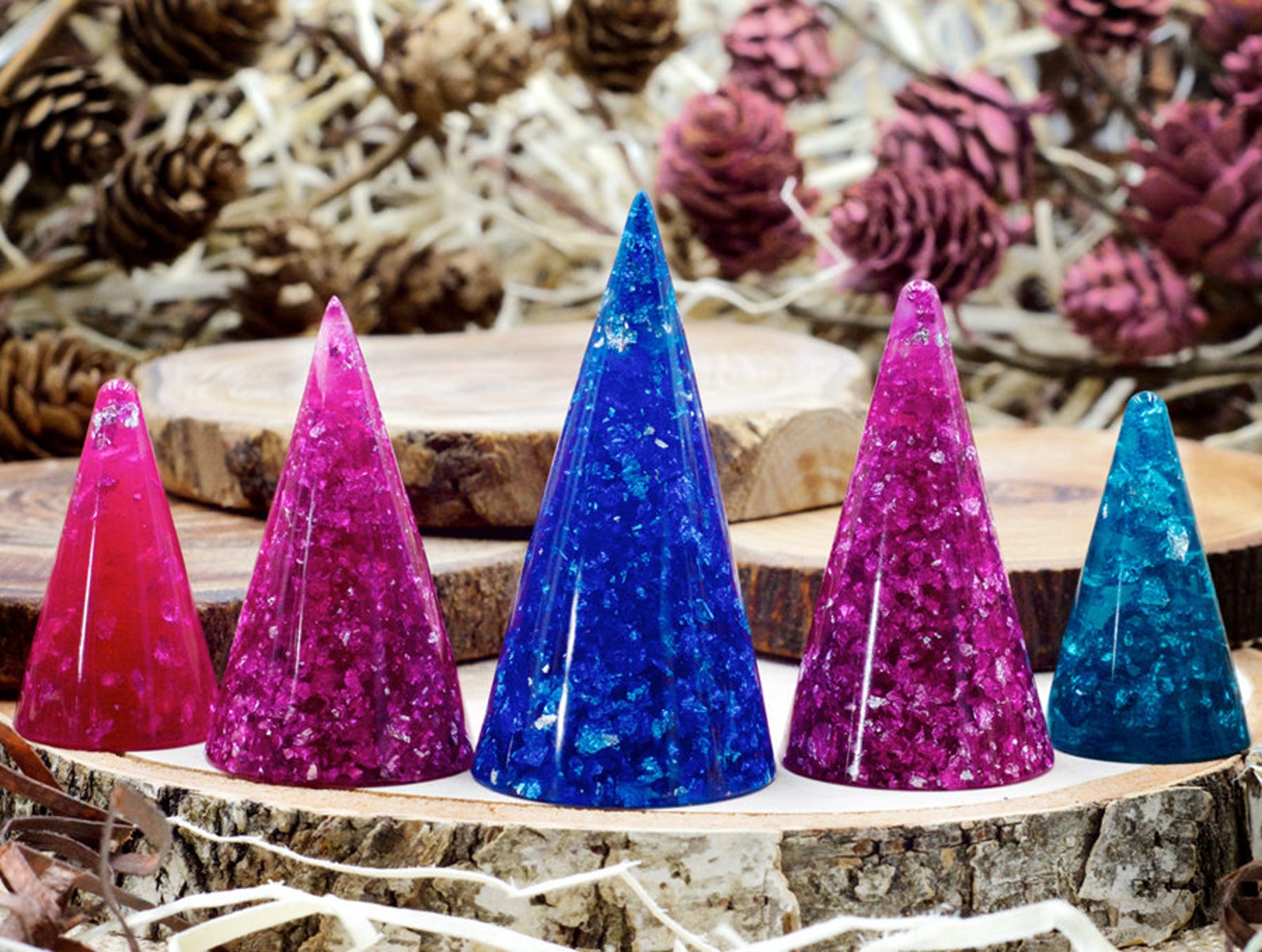 Stardust Orgonite® Ring Cones Ring Cone Holder Ring Cone Etsy