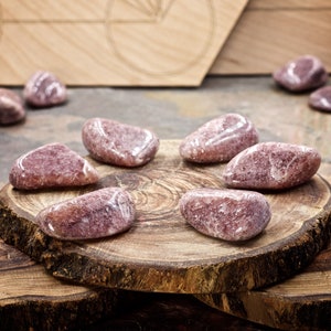 Six (6) Pink Aventurine Crystals for Grids | Crystal Sets for Grids | Crystal Healing Grid Kits | Crystal Grid Set | Crystal Grid Kit