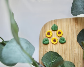 Sonnenblumen Magnete Set, Blumenmagnet Set