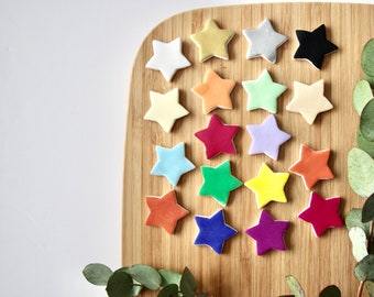 bulk clay star props, rainbow star props, large bag of stars